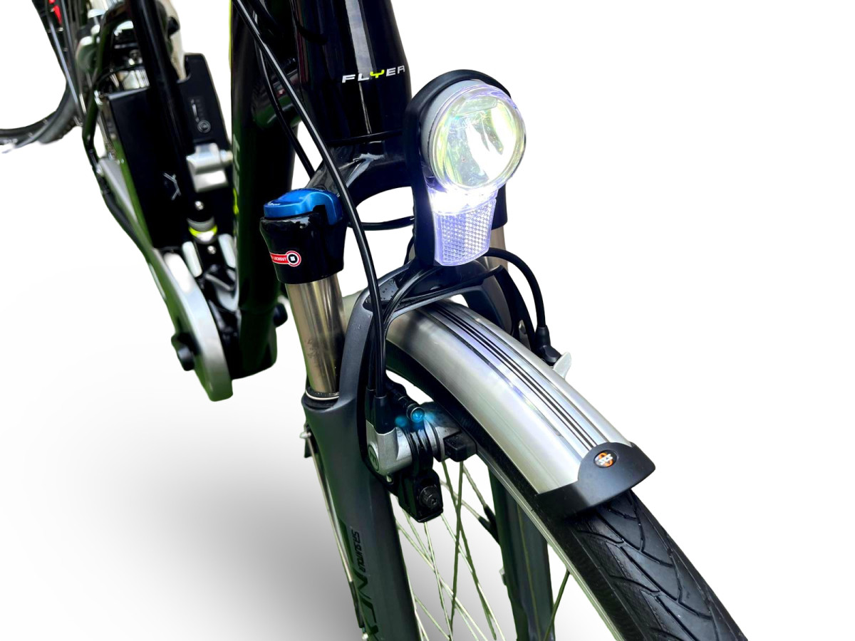 ROWER ELEKTRYCZNY FLYER T-SERIES RAMA 51CM KOŁA 28" NEXUS 8S BATERIA 648WH