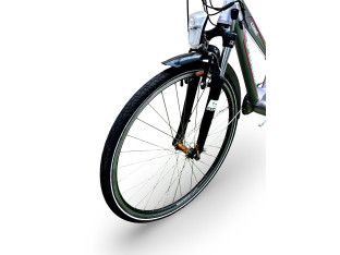 ROWER ELEKTRYCZNY E-TOTEM COMET RAMA 46CM KOŁA 28" PRZEBIEG 480 KM