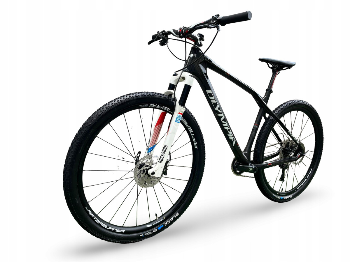 ROWER MTB CARBON OLYMPIA IRON TWENTY NINER ROCK SHOX SHIMANO XT FSA