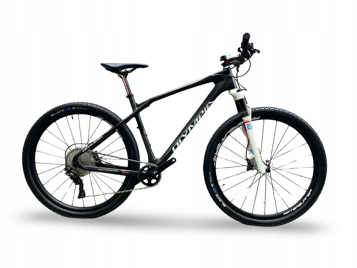 ROWER MTB CARBON OLYMPIA IRON TWENTY NINER ROCK SHOX SHIMANO XT FSA