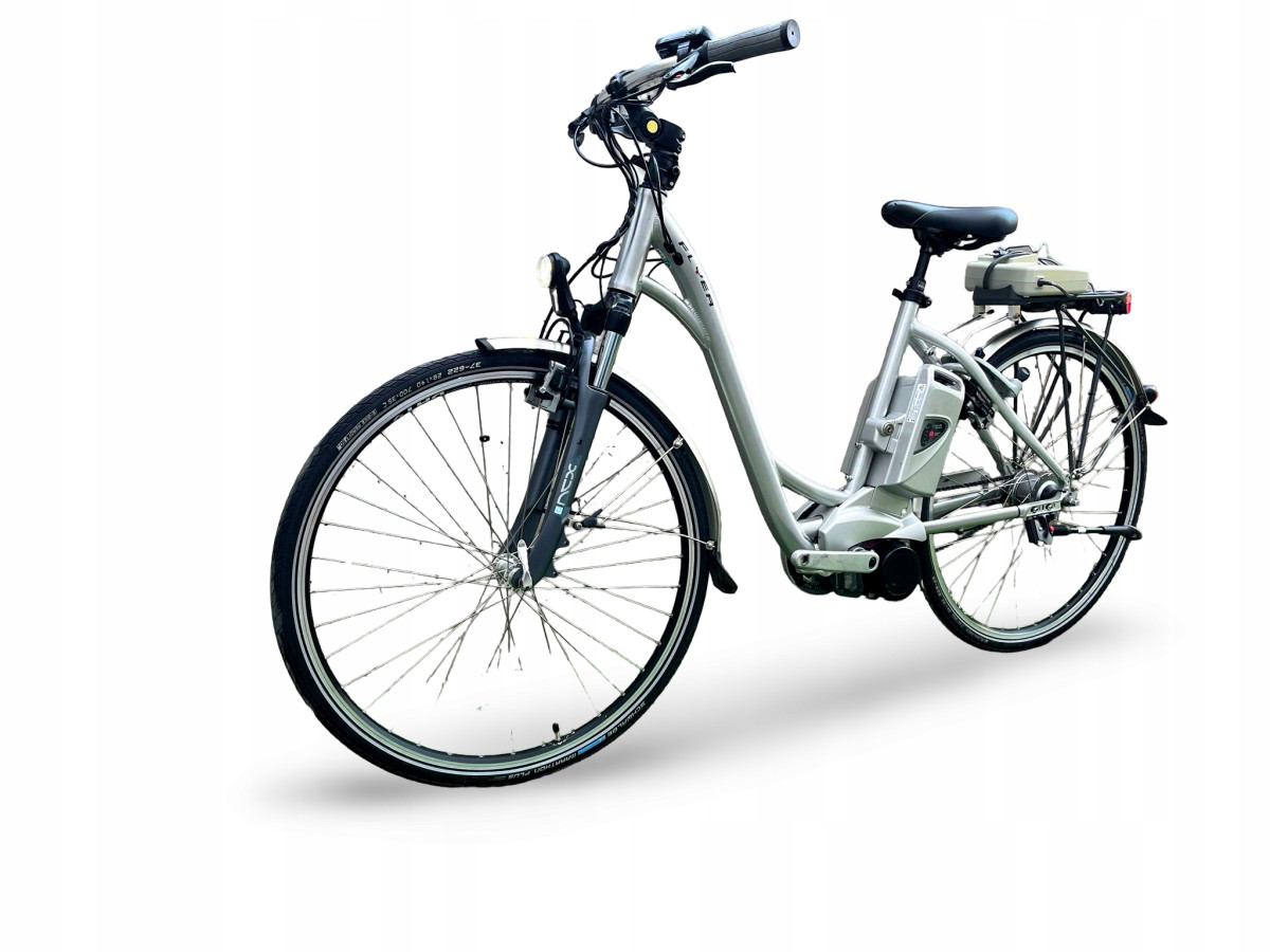 ROWER ELEKTRYCZNY FLYER RAMA 51CM KOŁA 28" PANASONIC NEXUS 8-BIEGOWY