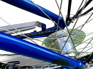 ROWER ELEKTRYCZNY FLYER RAMA 50CM KOŁA 26" SRAM DUALDRIVE 9S BATERIA 555WH