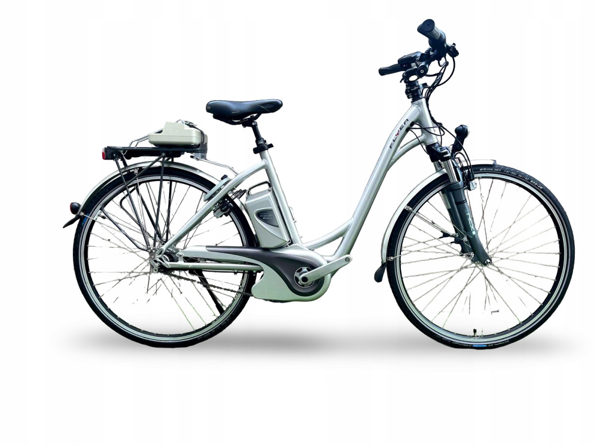 ROWER ELEKTRYCZNY FLYER RAMA 51CM KOŁA 28" PANASONIC NEXUS 8-BIEGOWY