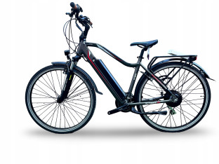 ROWER ELEKTRYCZNY ECOBIKE LIVIGNO RAMA 19" KOŁA 28" SILNIK BAFANG 576WH