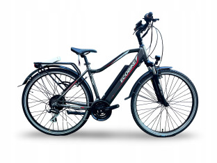 ROWER ELEKTRYCZNY ECOBIKE LIVIGNO RAMA 19" KOŁA 28" SILNIK BAFANG 576WH