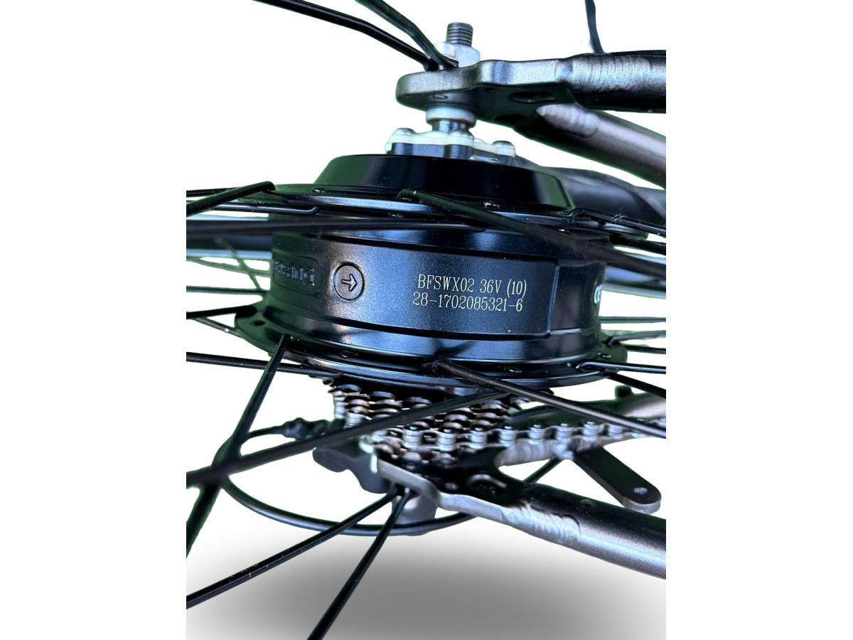 ROWER ELEKTRYCZNY ECOBIKE LIVIGNO RAMA 19" KOŁA 28" SILNIK BAFANG 576WH