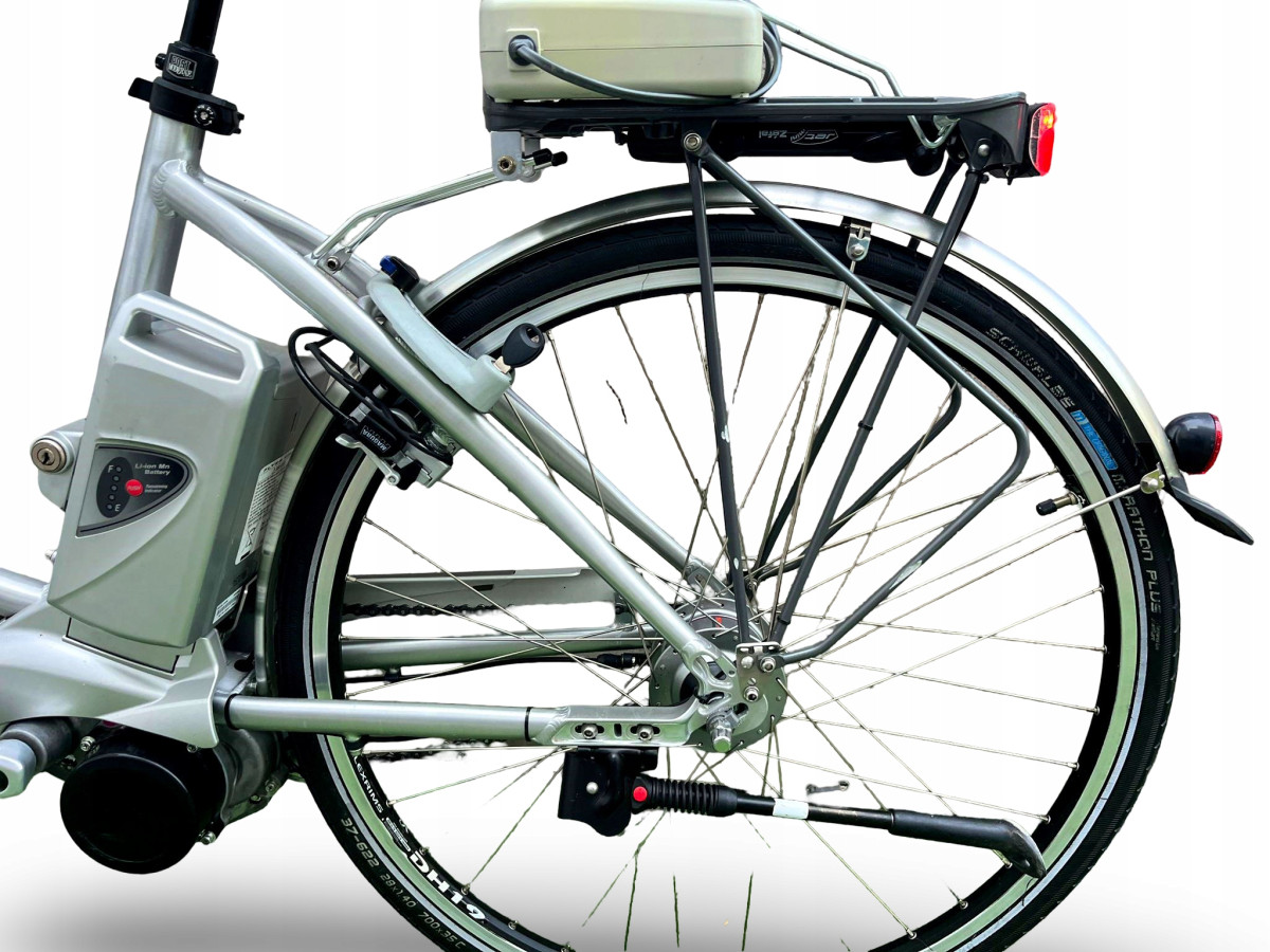 ROWER ELEKTRYCZNY FLYER RAMA 51CM KOŁA 28" PANASONIC NEXUS 8-BIEGOWY