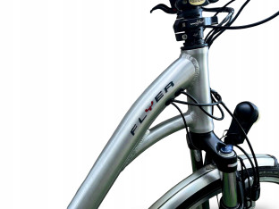 ROWER ELEKTRYCZNY FLYER RAMA 51CM KOŁA 28" PANASONIC NEXUS 8-BIEGOWY