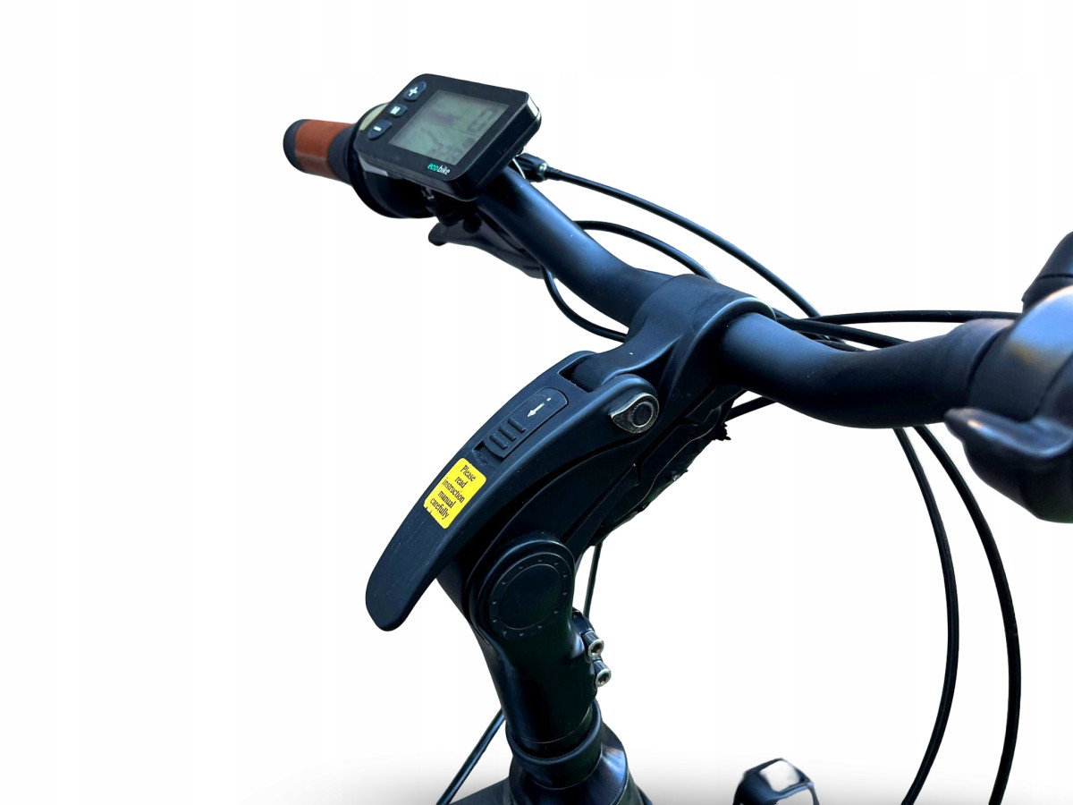 ROWER ELEKTRYCZNY ECOBIKE LIVIGNO RAMA 19" KOŁA 28" SILNIK BAFANG 576WH