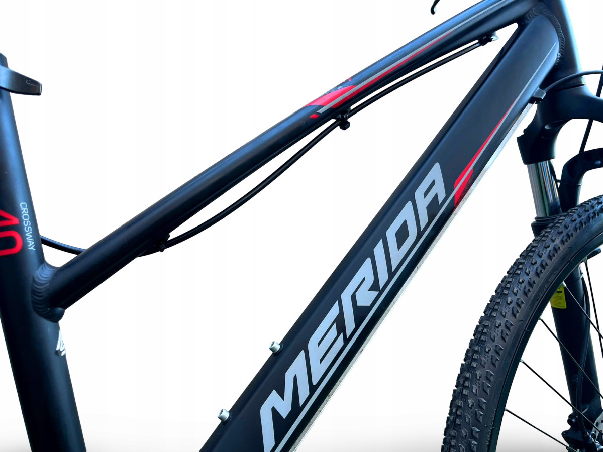 ROWER CROSSOWY TREKKINGOWY MERIDA CROSSWAY 40 RAMA 39CM KOŁA 29 DEORE 11S