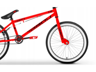 ROWER BMX TABOU GRAVITY 2.0 RAMA 10" KOŁA 20" RED/BLACK U-BRAKE PUMPTRACK