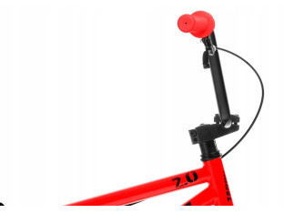 ROWER BMX TABOU GRAVITY 2.0 RAMA 10" KOŁA 20" RED/BLACK U-BRAKE PUMPTRACK