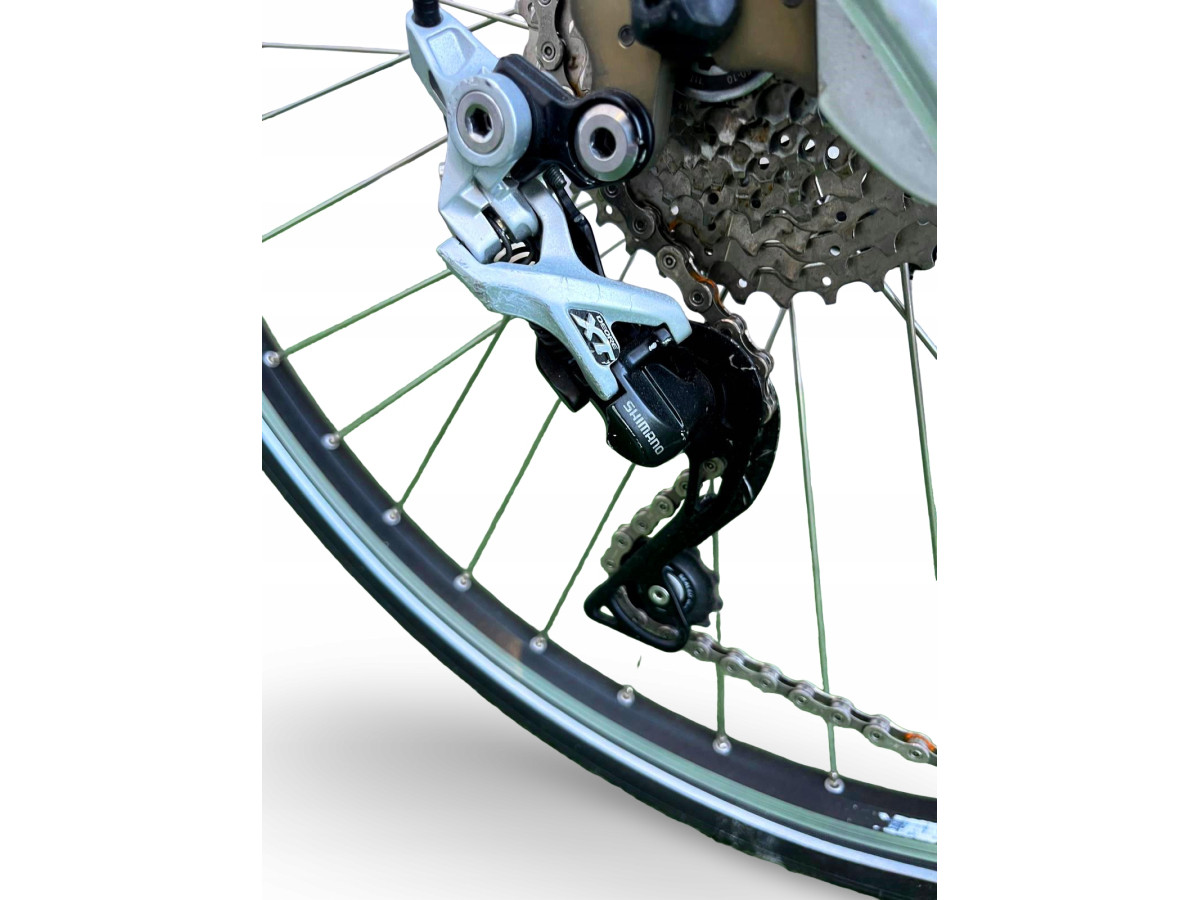 ROWER ELEKTRYCZNY FLYER RAMA 50CM KOŁA 28" DEORE XT PANASONIC 648WH 756KM