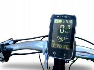 ROWER ELEKTRYCZNY FLYER RAMA 50CM KOŁA 28" DEORE XT PANASONIC 648WH 756KM