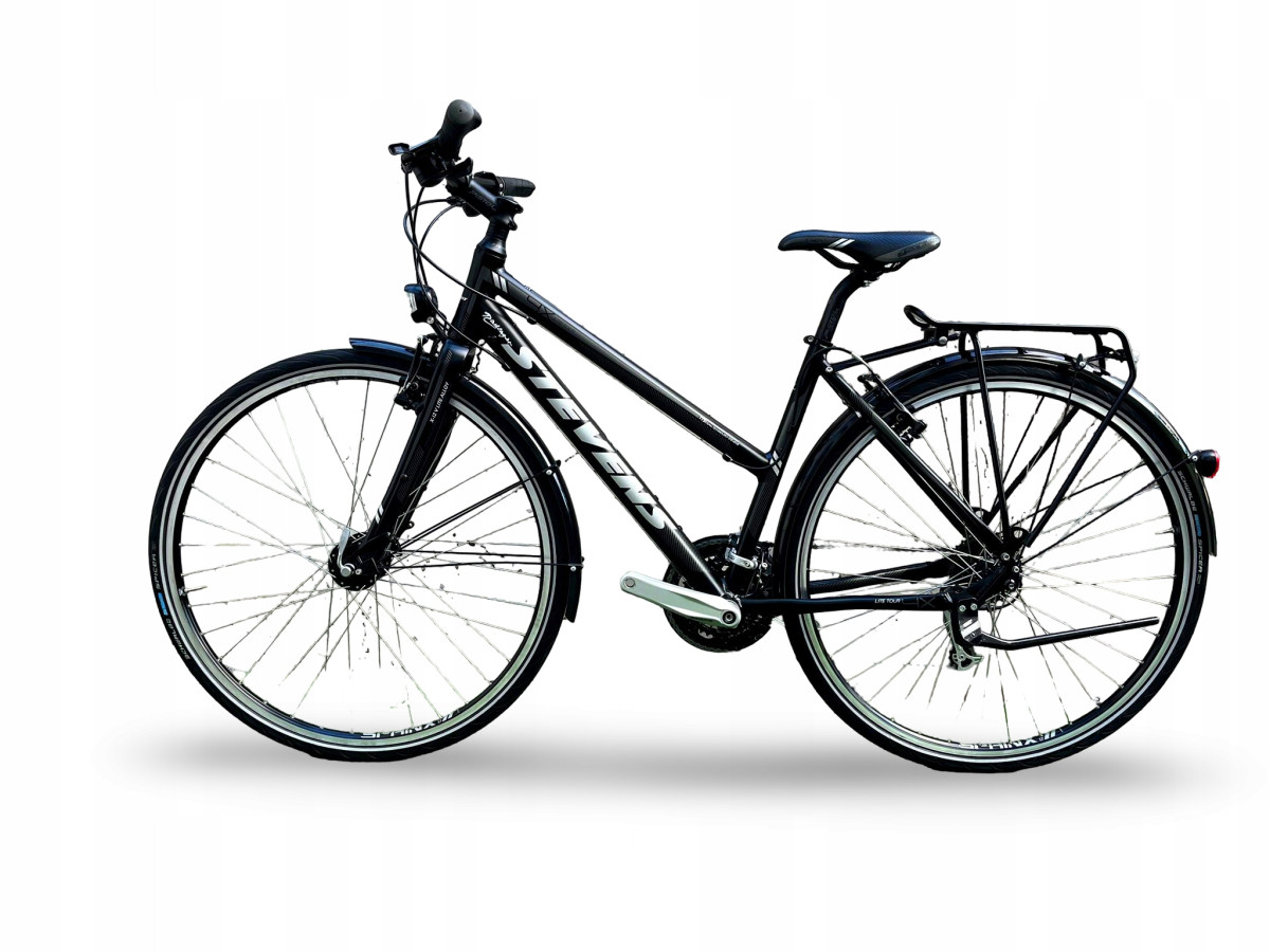 ROWER TREKKINGOWY STEVENS LITE TOUR 4X RAMA 18" KOŁA 28" SHIMANO ALIVIO 3X9