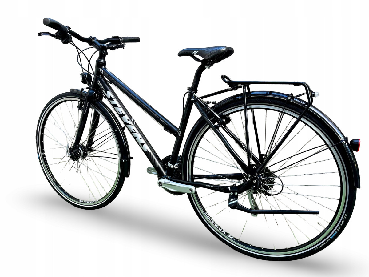 ROWER TREKKINGOWY STEVENS LITE TOUR 4X RAMA 18" KOŁA 28" SHIMANO ALIVIO 3X9