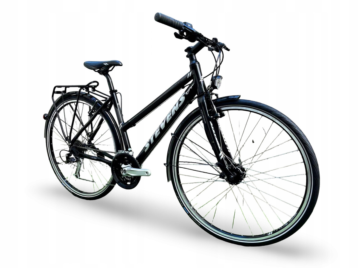 ROWER TREKKINGOWY STEVENS LITE TOUR 4X RAMA 18" KOŁA 28" SHIMANO ALIVIO 3X9