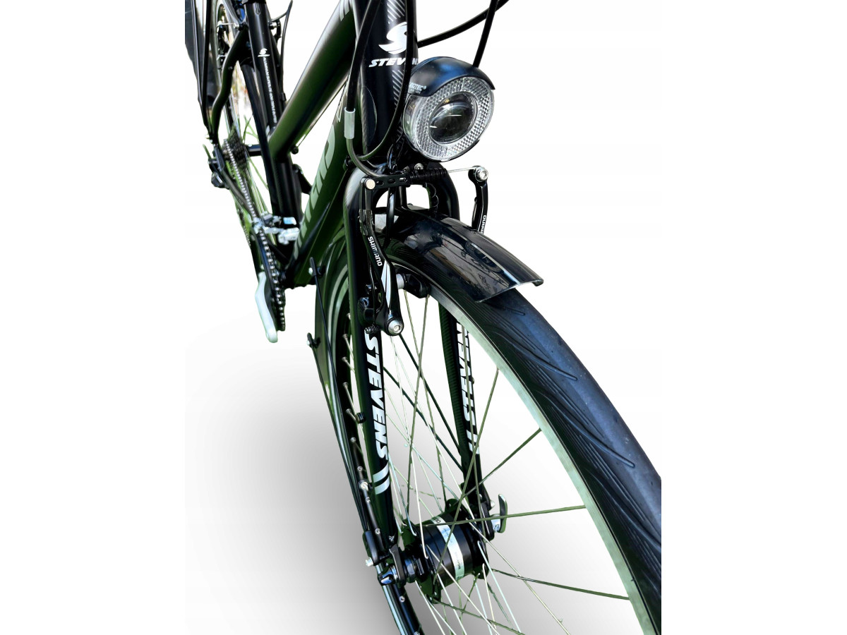 ROWER TREKKINGOWY STEVENS LITE TOUR 4X RAMA 18" KOŁA 28" SHIMANO ALIVIO 3X9