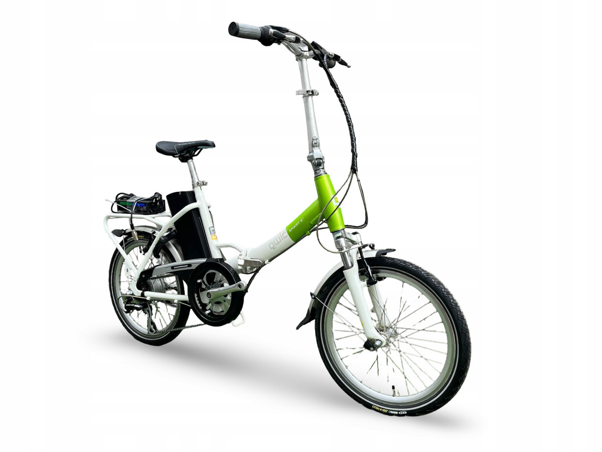 ROWER SKŁADANY ELEKTRYCZNY QWIC SMART E3 SHIMANO ACERA BAFANG