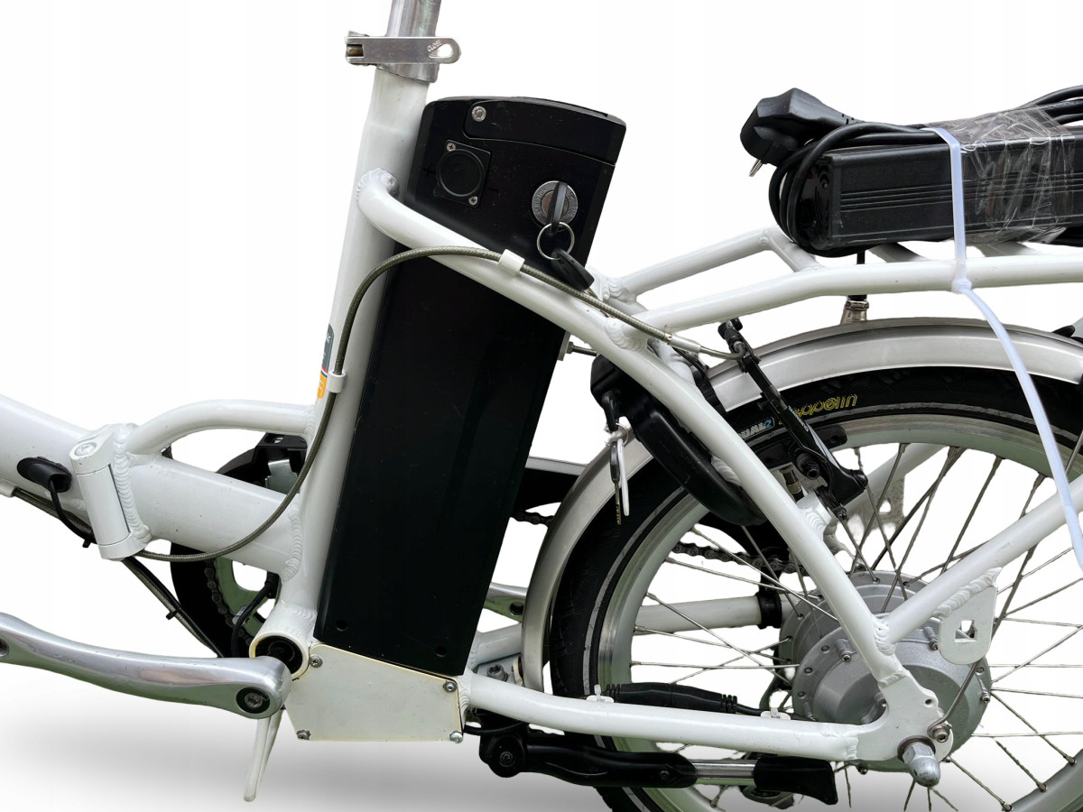 ROWER SKŁADANY ELEKTRYCZNY QWIC SMART E3 SHIMANO ACERA BAFANG