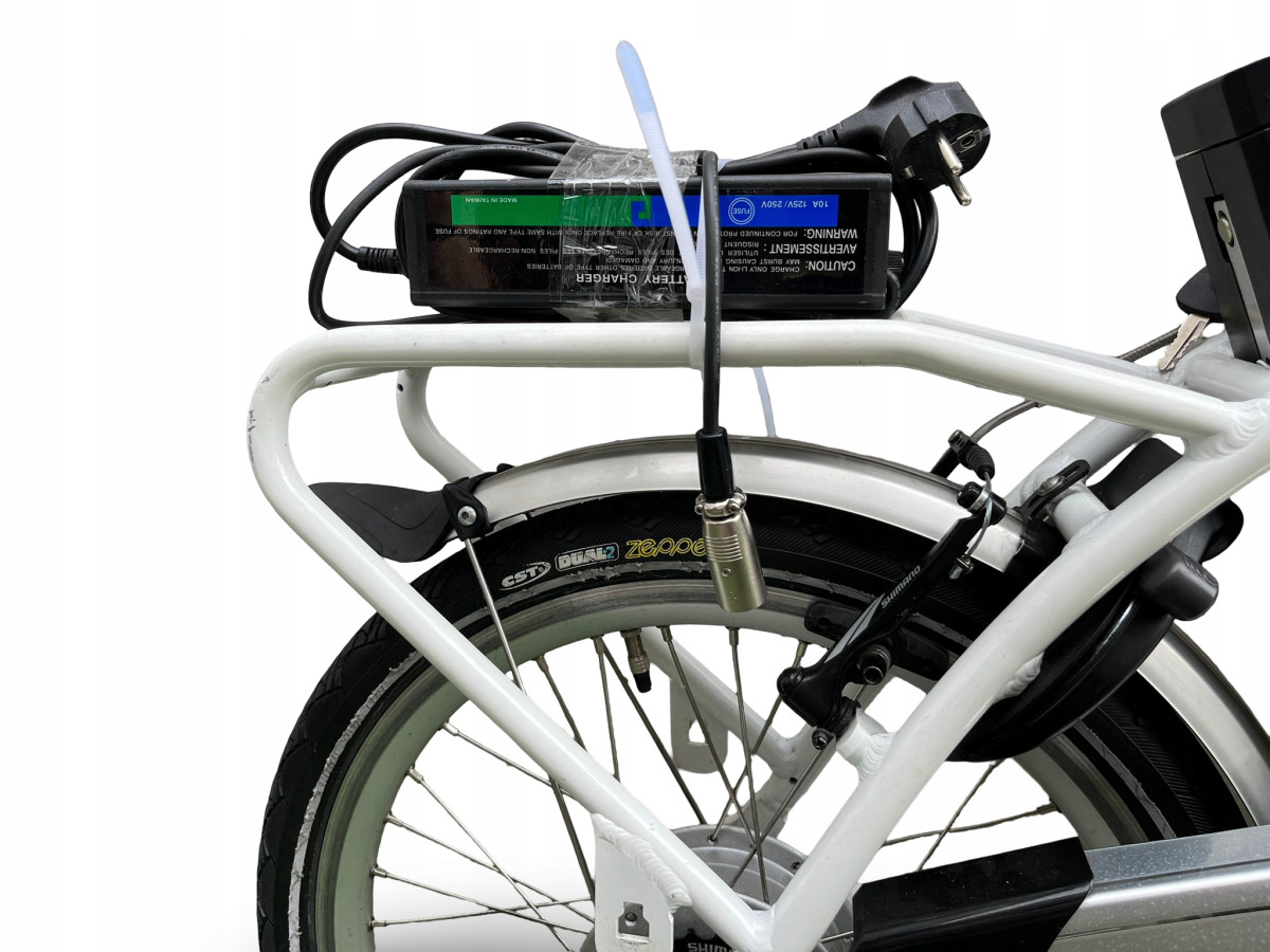 ROWER SKŁADANY ELEKTRYCZNY QWIC SMART E3 SHIMANO ACERA BAFANG