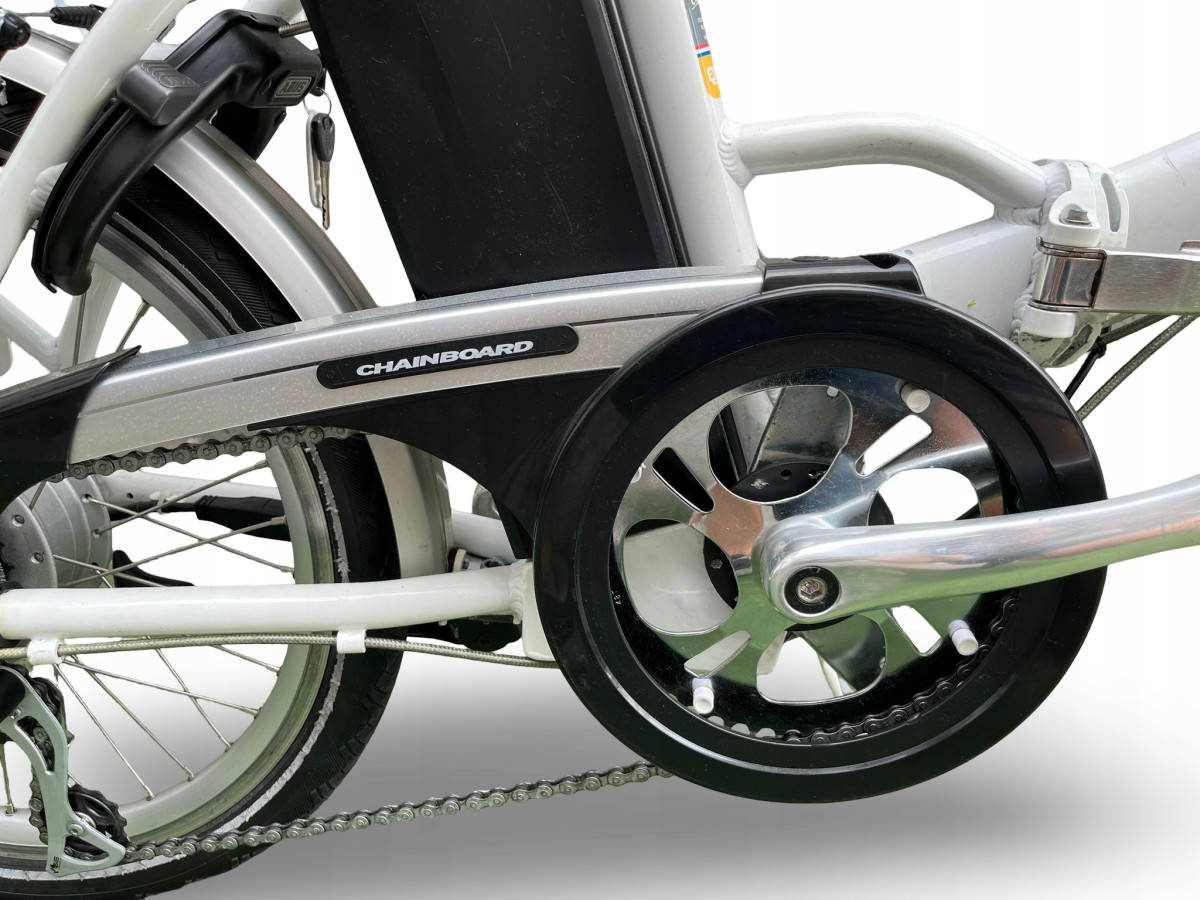 ROWER SKŁADANY ELEKTRYCZNY QWIC SMART E3 SHIMANO ACERA BAFANG