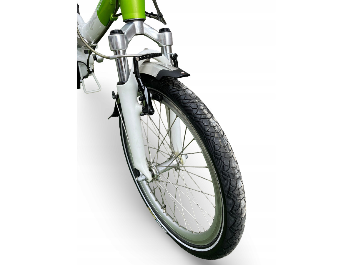 ROWER SKŁADANY ELEKTRYCZNY QWIC SMART E3 SHIMANO ACERA BAFANG