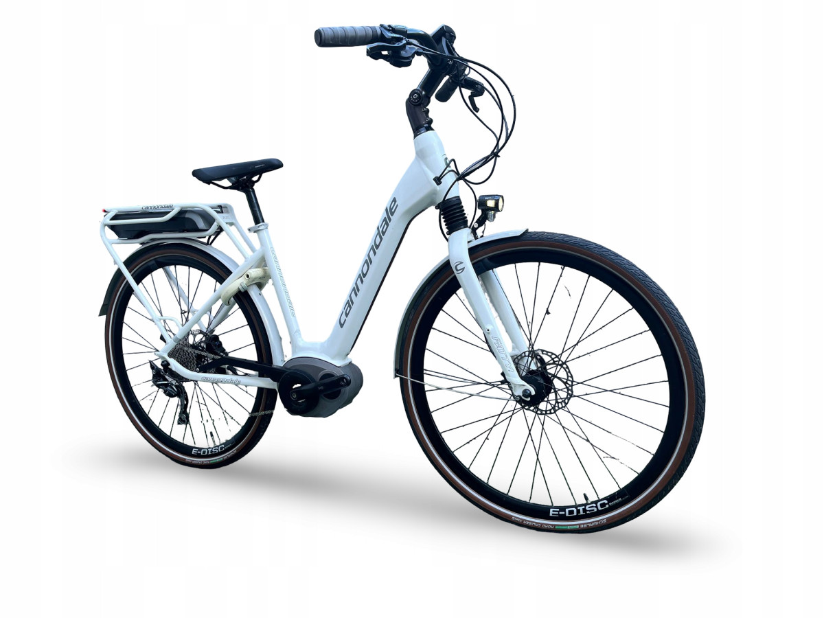 ROWER ELEKTRYCZNY CANNONDALE MAVARO RAMA 47CM BOSCH 500WH SHIMANO DEORE