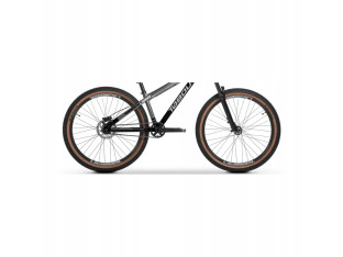 ROWER DIRT STREET TABOU TABSPIN 2.0 KOŁA 26" RAMA L 12,5" BLACK/SILVER