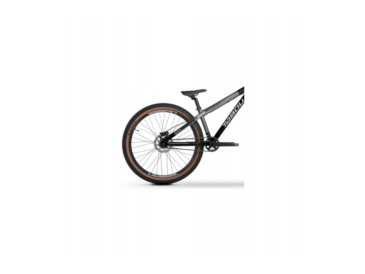 ROWER DIRT STREET TABOU TABSPIN 2.0 KOŁA 26" RAMA L 12,5" BLACK/SILVER