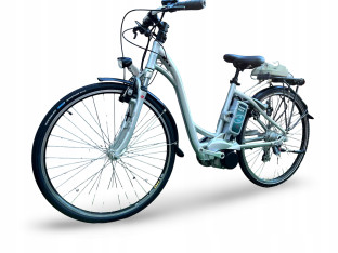 ROWER ELEKTRYCZNY FLYER RAMA 46CM KOŁA 28" PANASONIC 524WH PRZEBIEG 841KM