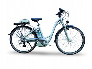 ROWER ELEKTRYCZNY FLYER RAMA 46CM KOŁA 28" PANASONIC 524WH PRZEBIEG 841KM