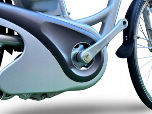 ROWER ELEKTRYCZNY FLYER RAMA 46CM KOŁA 28" PANASONIC 524WH PRZEBIEG 841KM