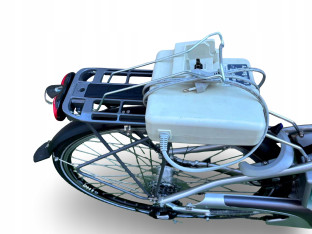 ROWER ELEKTRYCZNY FLYER RAMA 46CM KOŁA 28" PANASONIC 524WH PRZEBIEG 841KM