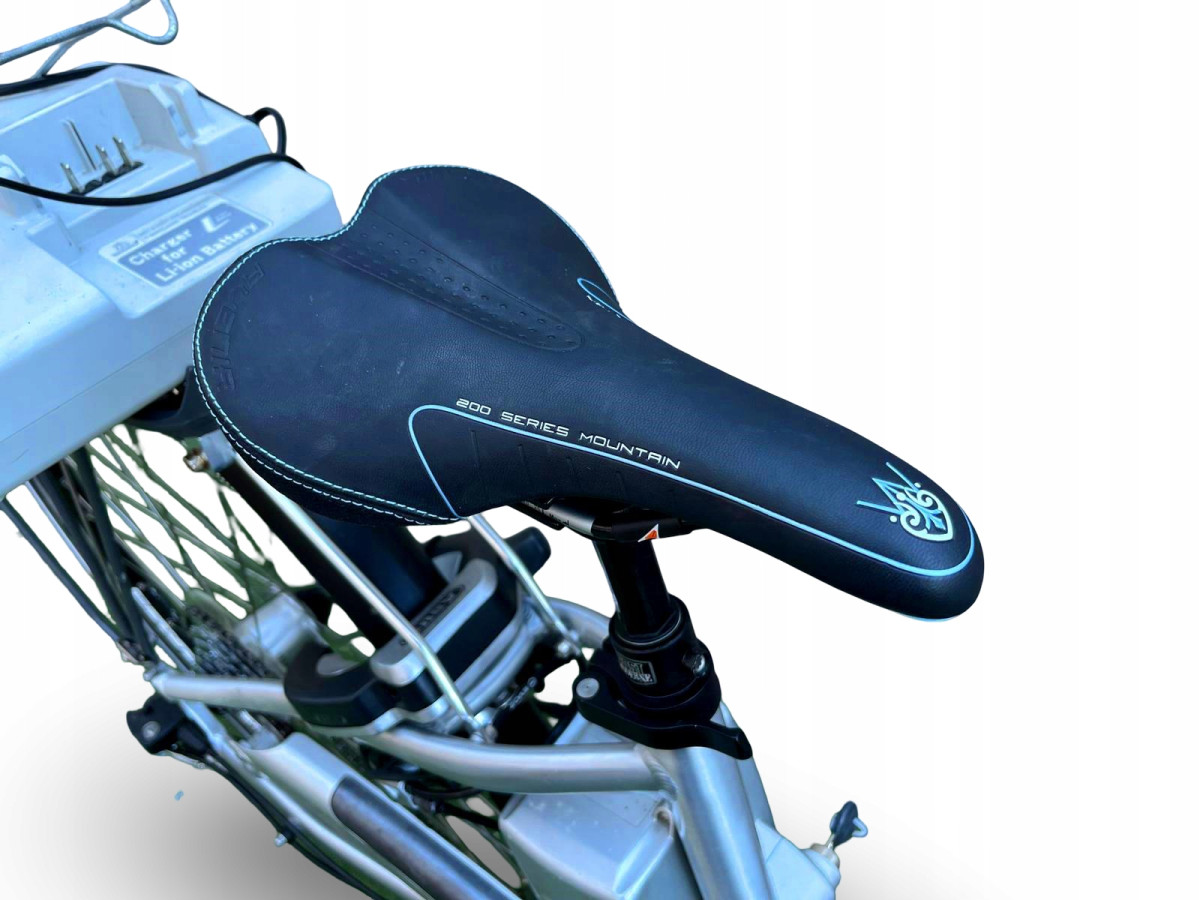 ROWER ELEKTRYCZNY FLYER RAMA 46CM KOŁA 28" PANASONIC 524WH PRZEBIEG 841KM