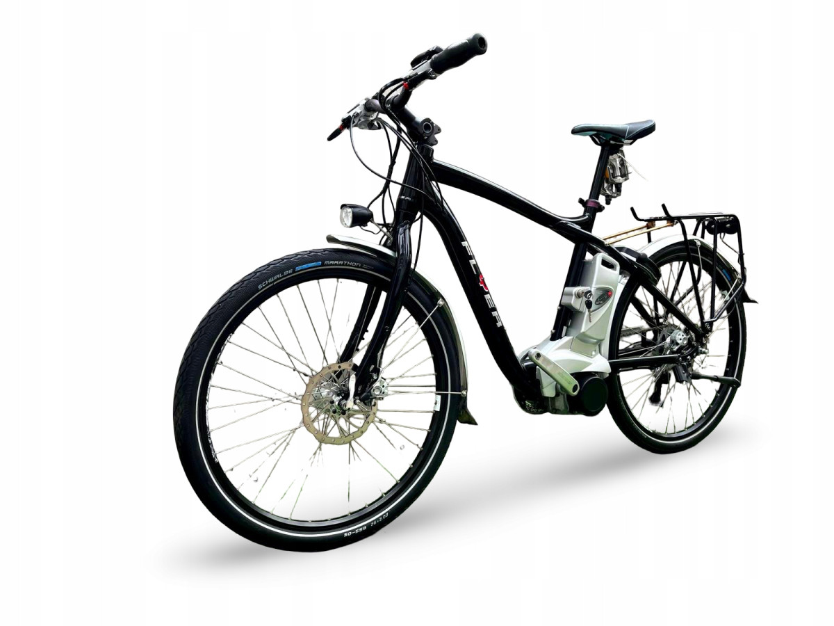 ROWER ELEKTRYCZNY FLYER RAMA 50CM KOŁA 26" SRAM DUALDRIVE 9S BATERIA 259WH