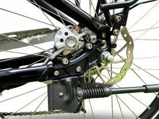 ROWER ELEKTRYCZNY FLYER RAMA 50CM KOŁA 26" SRAM DUALDRIVE 9S BATERIA 259WH