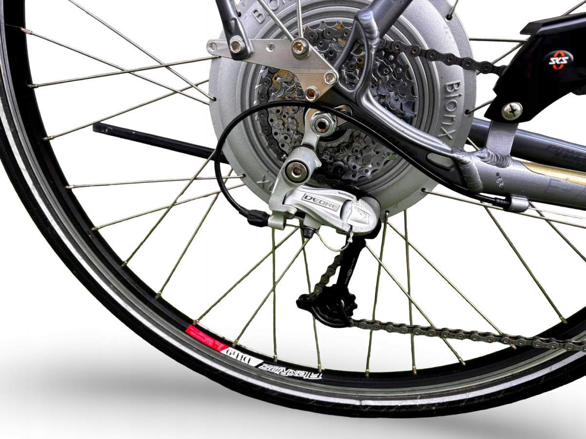 ROWER ELEKTRYCZNY WHELLER E-ALLTERRA 28" RAMA 52CM BIONX PRZEBIEG 2186KM