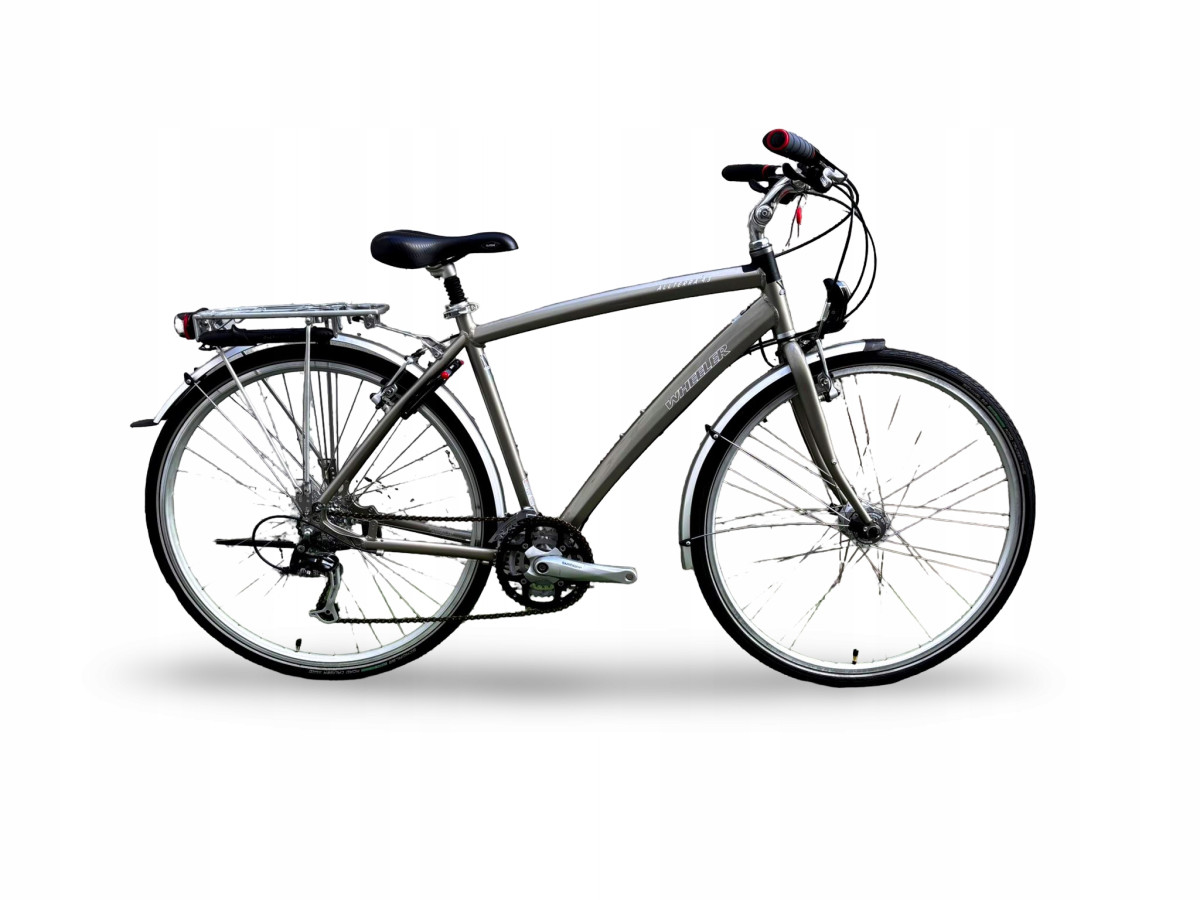 ROWER TREKKINGOWY WHEELER ALTERRA 4.3 RAMA 52CM KOŁA 28" SHIMANO ALIVIO 3X8