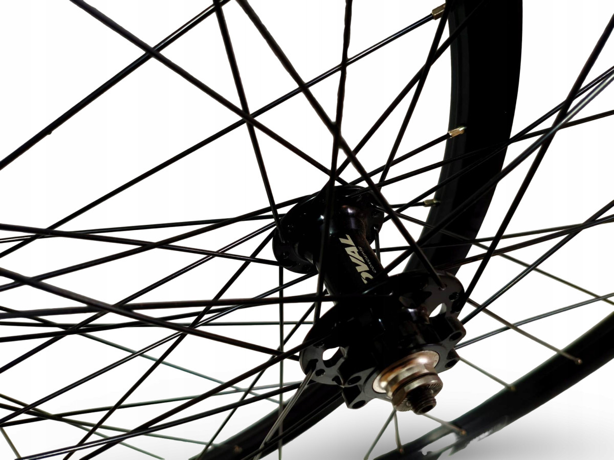 KOMPLET KÓŁ ROWEROWYCH OVAL 200 27,5" ETRTO 584X21 TARCZA 6-ŚRUB QR9