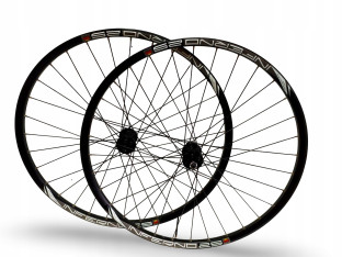 KOMPLET KÓŁ ROWEROWYCH SUN RINGLE INFERNO 27,5 ETRTO 584X20 OSIE QR/15 CL