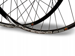 KOMPLET KÓŁ ROWEROWYCH SUN RINGLE INFERNO 27,5 ETRTO 584X20 OSIE QR/15 CL