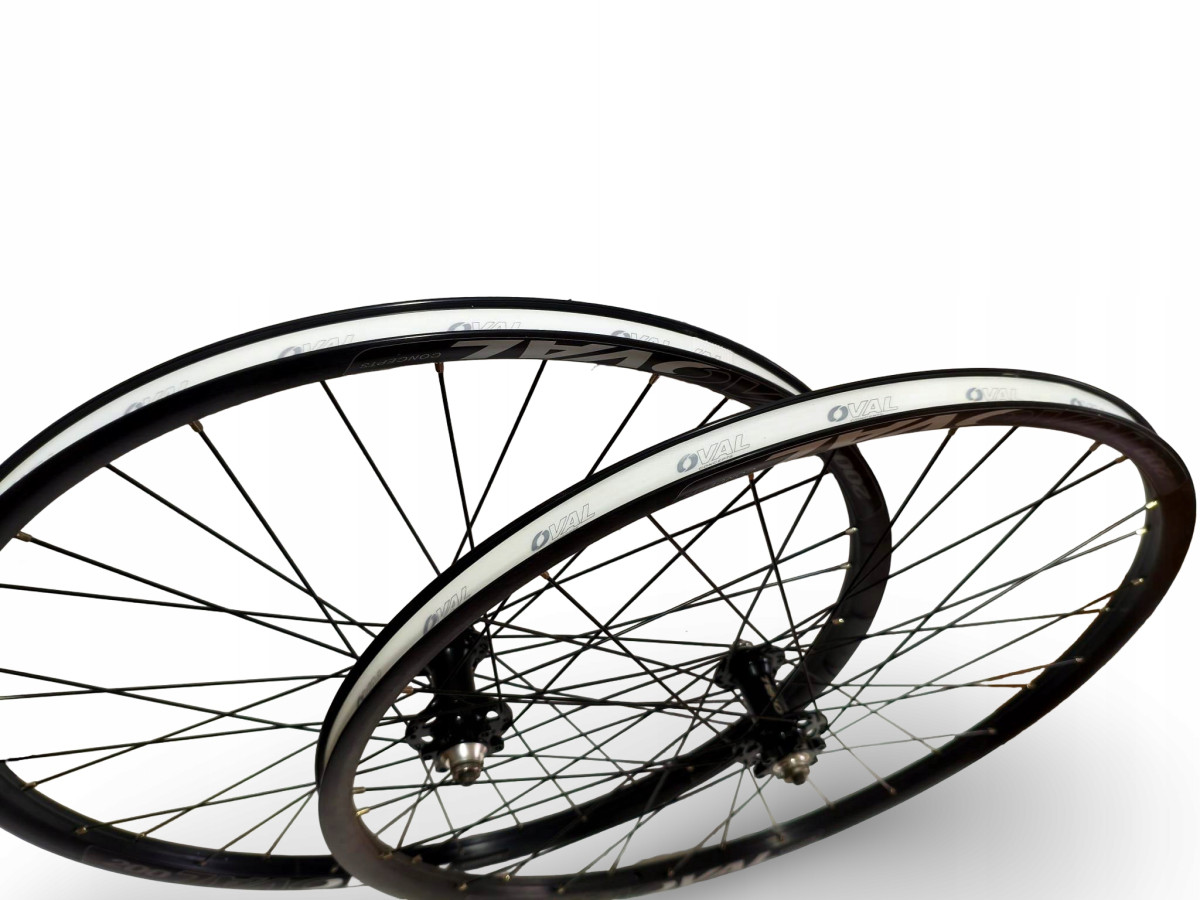 KOMPLET KÓŁ ROWEROWYCH OVAL 200 27,5" ETRTO 584X21 TARCZA 6-ŚRUB QR9