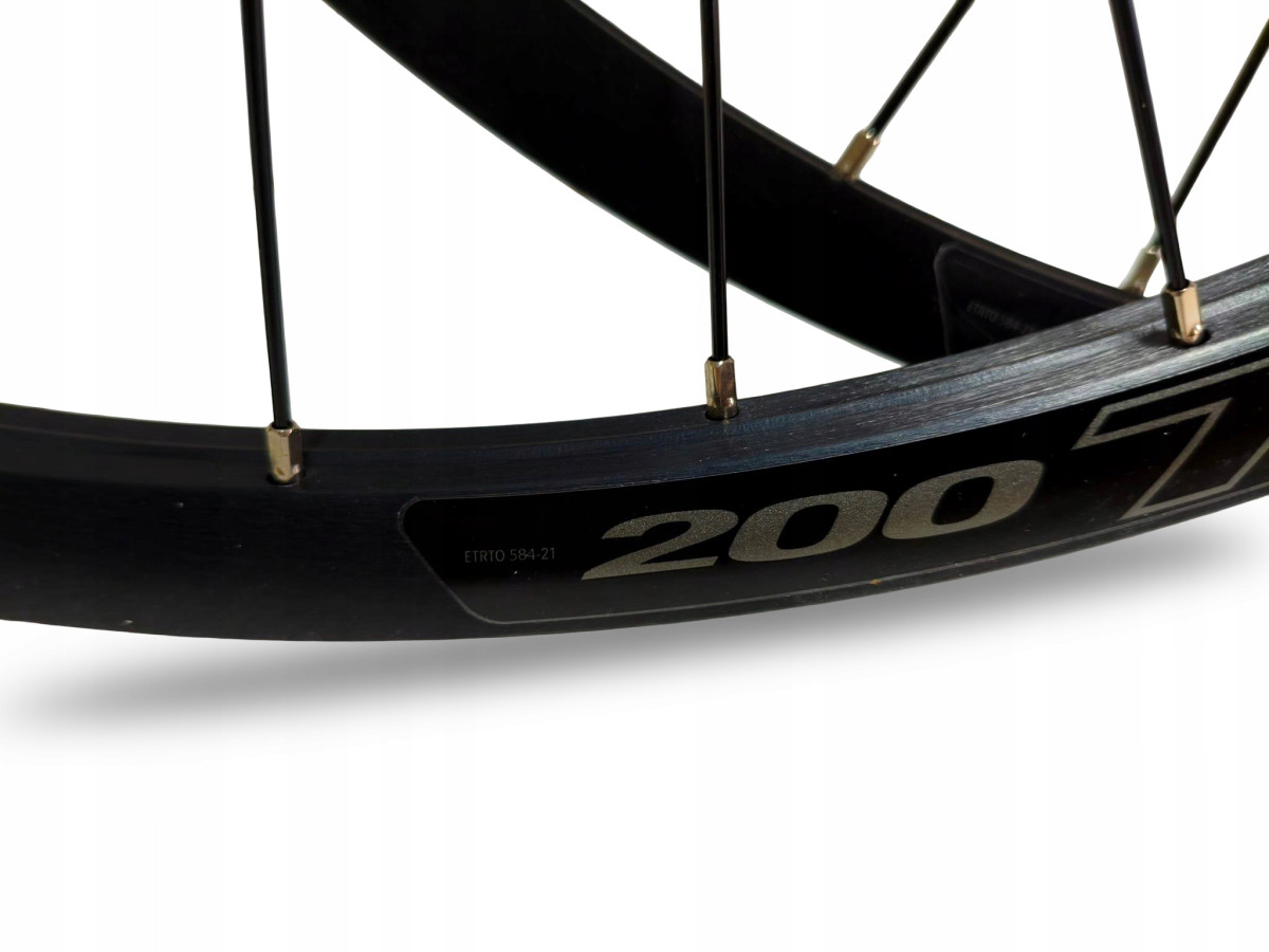 KOMPLET KÓŁ ROWEROWYCH OVAL 200 27,5" ETRTO 584X21 TARCZA 6-ŚRUB QR9
