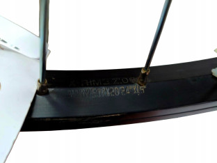 KOŁO ROWEROWE PRZEDNIE FUJI 24" ETRTO 507X20 36H OŚ 10MM V-BRAKE