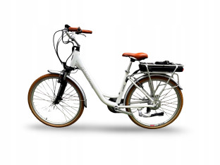 ROWER ELEKTRYCZNY MIEJSKI ZENITH CLASSIC RAMA 44CM KOŁA 26" SILNIK BAFANG