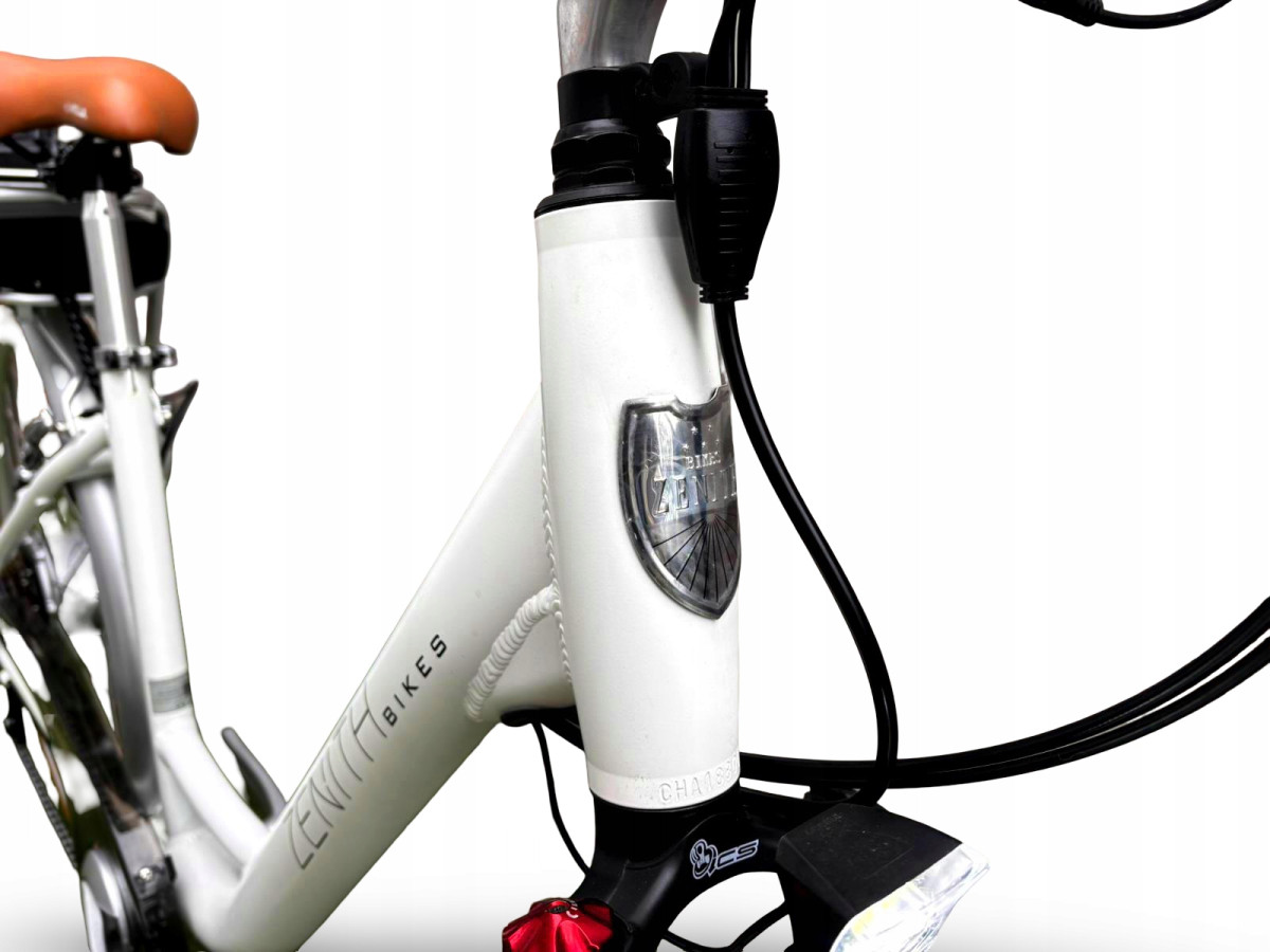 ROWER ELEKTRYCZNY MIEJSKI ZENITH CLASSIC RAMA 44CM KOŁA 26" SILNIK BAFANG