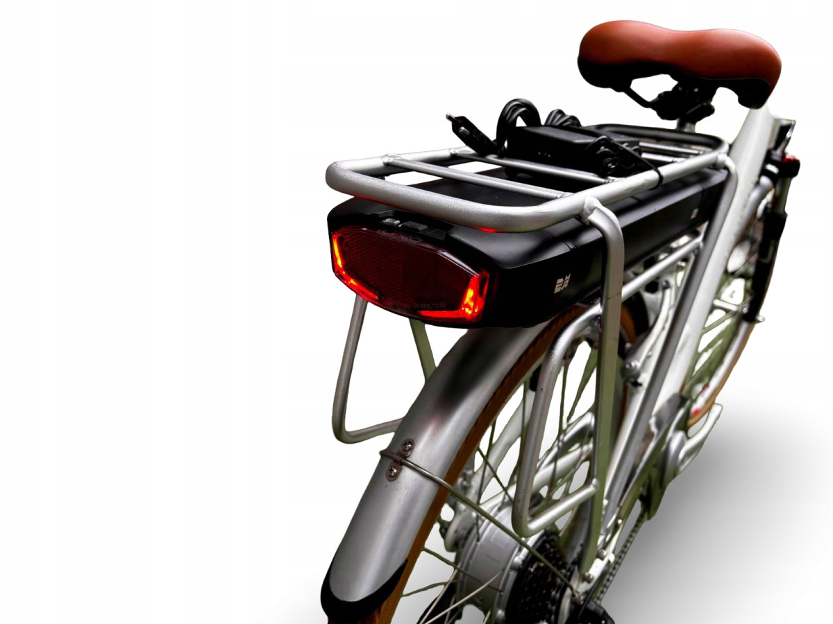 ROWER ELEKTRYCZNY MIEJSKI ZENITH CLASSIC RAMA 44CM KOŁA 26" SILNIK BAFANG