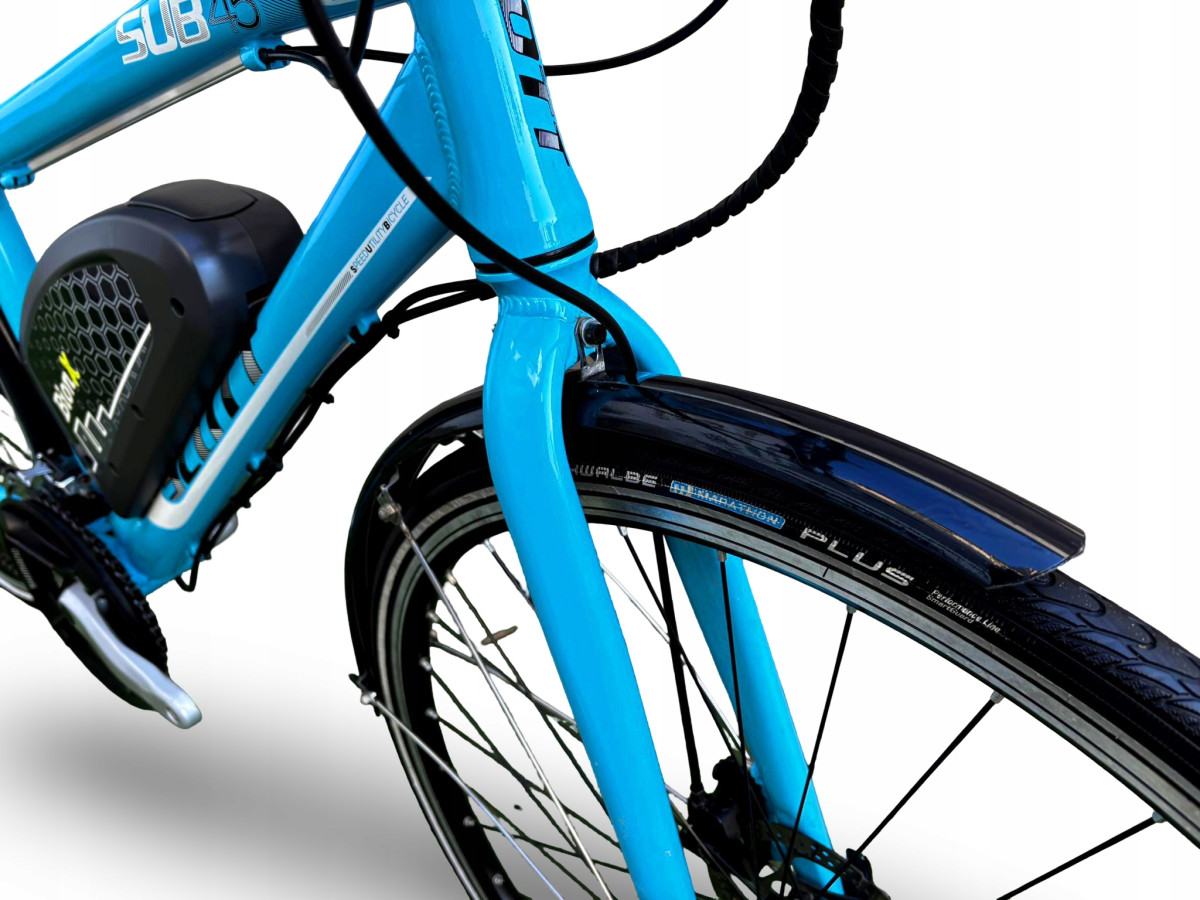 ROWER ELEKTRYCZNY SCOTT SUB45 HYDRAULIKA ALTUS 3X8 BIONX PRZEBIEG 1254KM