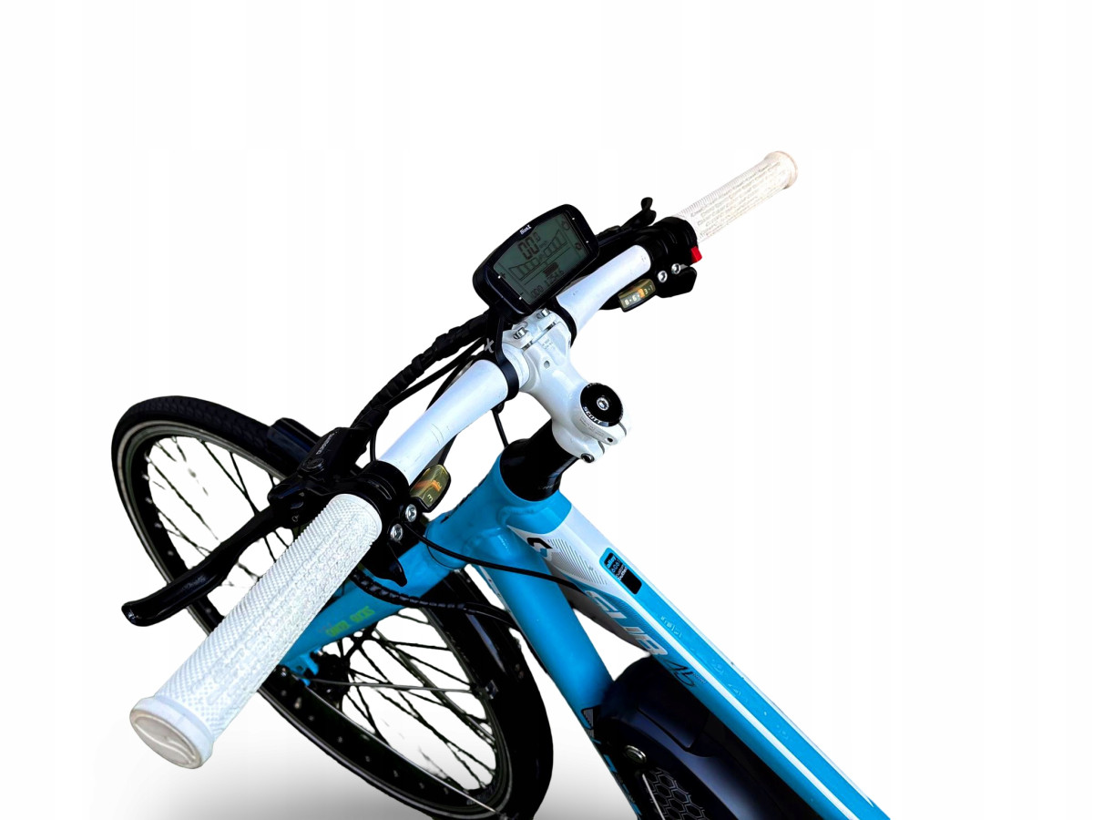 ROWER ELEKTRYCZNY SCOTT SUB45 HYDRAULIKA ALTUS 3X8 BIONX PRZEBIEG 1254KM